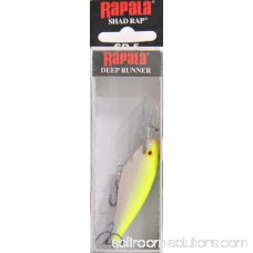 Rapala Shad Rap Lure Size 05, 2 Length, 5'-11' Depth, 2 #6 Treble Hooks, Silver Fluor Chartreuse 555612819